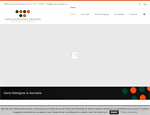 Tablet Screenshot of garciadominguez.com